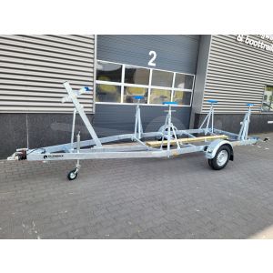 Vlemmix zeilboottrailer A, 630x220cm (lxb), bruto 1350kg (netto 1020kg), enkelas geremd