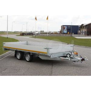 Eduard multitransporter met 40cm borden 406x200cm laadvloerhoogte 2000kg laadvloerhoogte 72cm