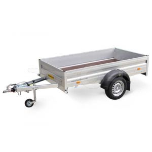 Humbaur H 752111 enkelas aluminium aanhangwagen 205x110cm 750kg ongeremd