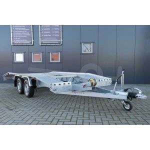 Blyss autotransporter Adam tandemas 400x200cm 2700kg aflopende rijbanen